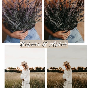 Moody Warm Outdoor Rustic Portrait Wedding Lightroom Presets Premium Photography Editing Tools image 6