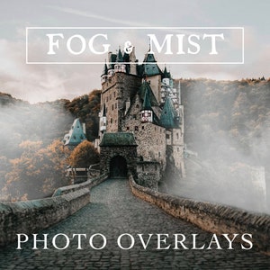 30 Real Fog and Mist Photo Overlays for Adobe Photoshop and Mobile