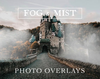 30 Real Fog and Mist Photo Overlays for Adobe Photoshop and Mobile