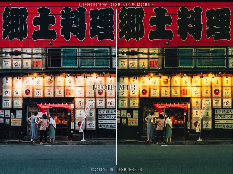 Filmiska stämningsfulla Lightroom-förinställningar, Wong Kar-Wai-inspirerade filter, vintagefilmsutseende bild 6