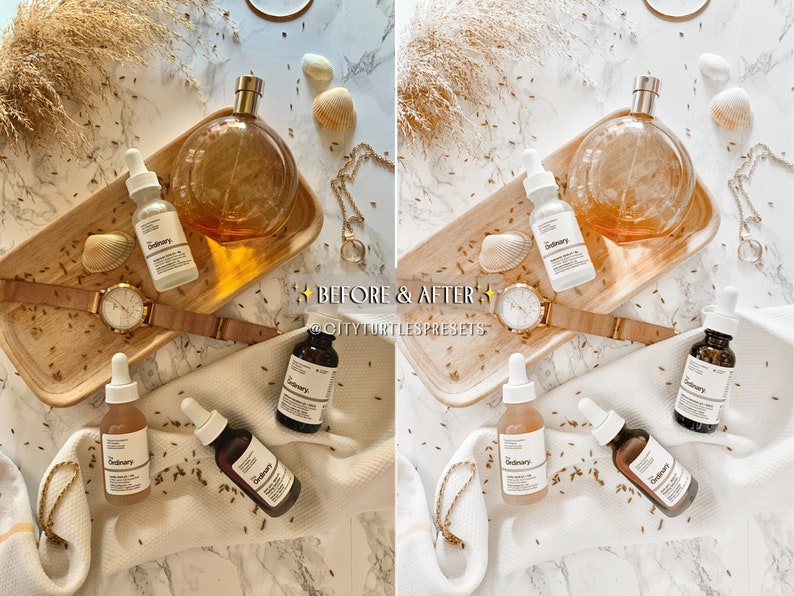 Clean White Product Lightroom Presets for Desktop & Mobile, Bright Airy Natural Photography Editing Tools image 6