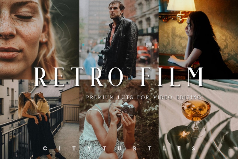 Cinematic Film LUTs for Video Editing, Professional Color Grading LUTs for Filmmakers, Adobe Premiere Pro, Final Cut Pro, DaVinci Resolve image 1