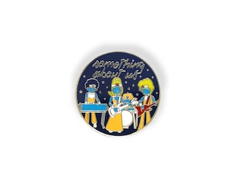 Something About Us - Daft Punk hard enamel pin