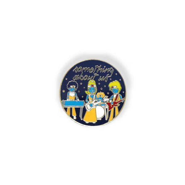 Something About Us - Daft Punk hard enamel pin