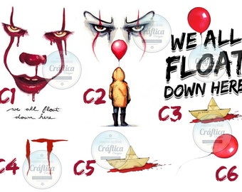 Pennywise Clown Svg Etsy
