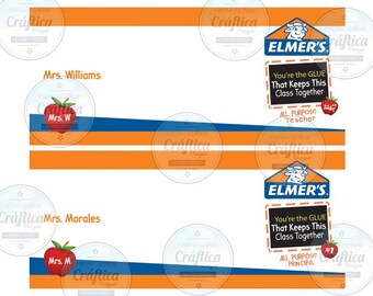 ELMERS GLUE Mug, Template Ready for Sublimation PNG, Jpeg, Eps for 11OZ Mug, Christmas gift for teachers, Teachers gift