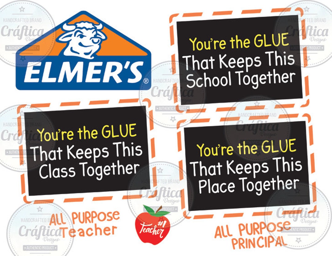 ELMERS GLUE SVG / Png - Etsy
