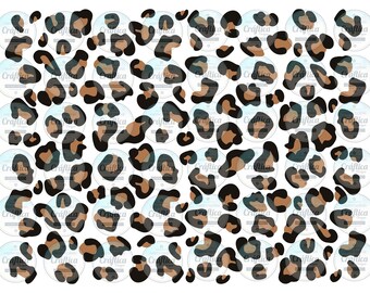 Leopard SVG, Leopard PNG, Leopard JPEG, Leopard tumbler decal