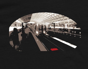 Metro Station t-shirt (black)