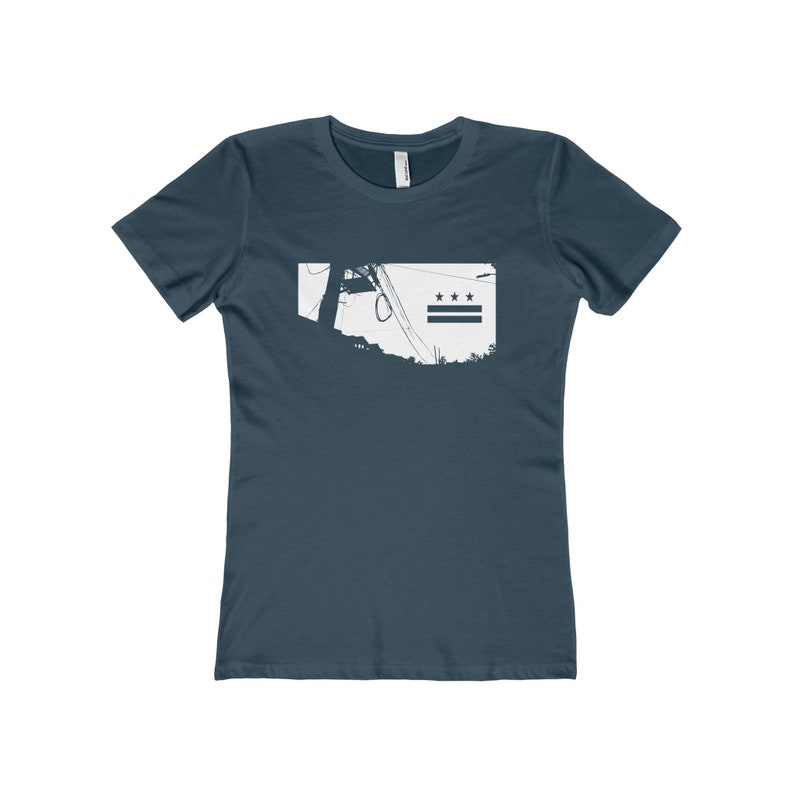 Mount Pleasant Sky t-shirt midnight navy Women