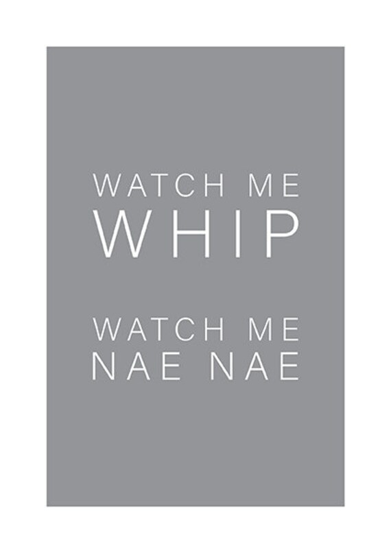 I watch me whip watch me nae nae hotsell