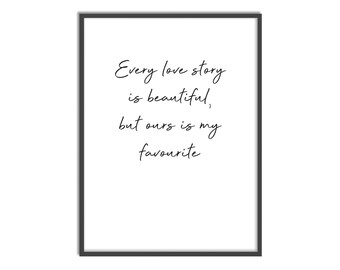 Love Story Print