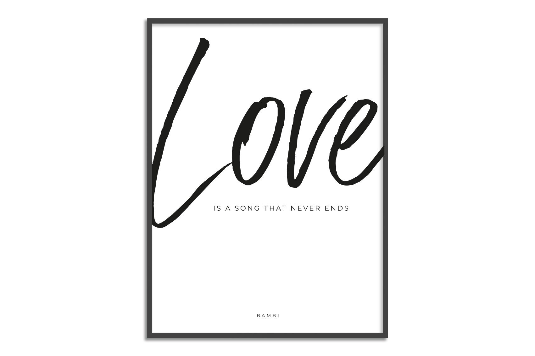 Love Is A Song That Never Ends