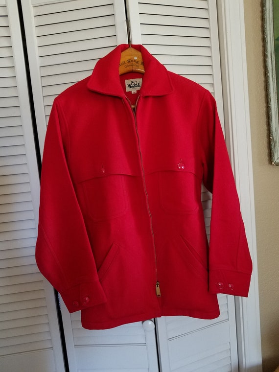 Vintage woolrich wool jacket Gem