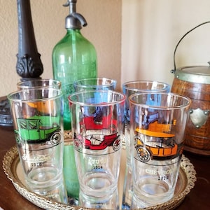 Vintage Hazel Atlas Glassware - Antique auto glassware