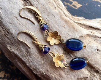 Vintage Perlen und gefunden Schmuck Reste, hochmoderne neue Ohrringe zu machen!