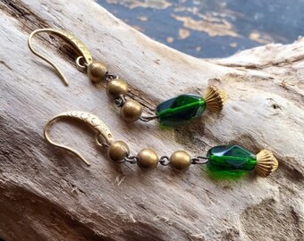 Vintage Perlen und gefunden Schmuck Reste, hochmoderne neue Ohrringe zu machen!