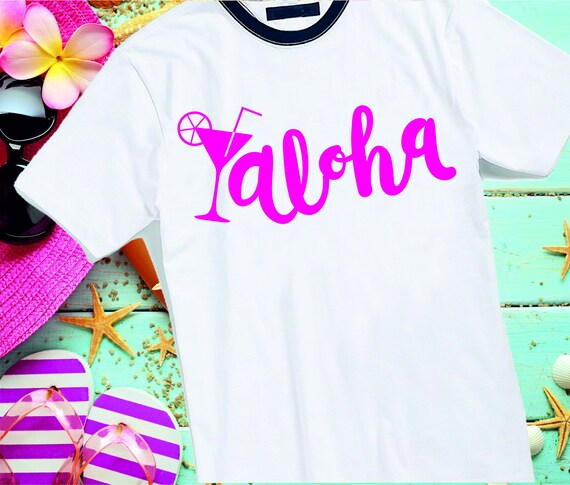 Download Aloha Summer Shirt For Women Summer Svg Shirt Svg Beach Etsy