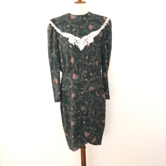 Vintage Gunne Sax Jessica McClintock Size 13 Flora