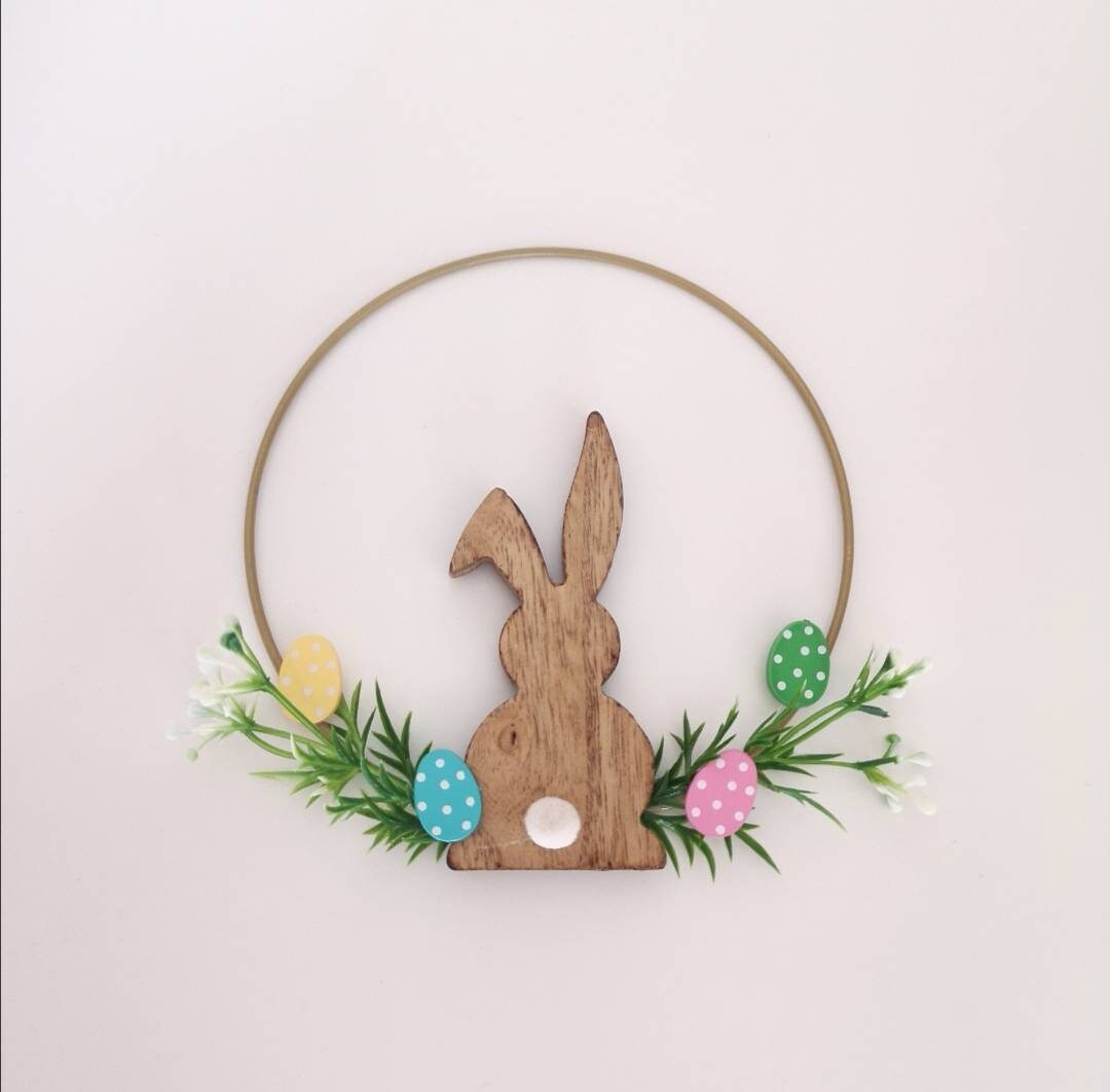 Couronne de Fleurs, Pâques, Lapin