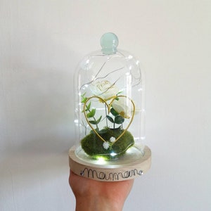 Light bell, Customizable Floral Arrangement, Mom