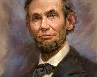Abraham Lincoln 1864- 18x24"