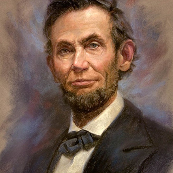 Abraham Lincoln 1864- 18x24"