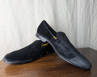 80s - SUSAN BENNIS - WARREN EDWARDS - Loafer - Men\'s - 10 - BLK - Velvet Susan Bennis - Warren Edwards | Shoes | 8s Susan Bennis  main image 2
