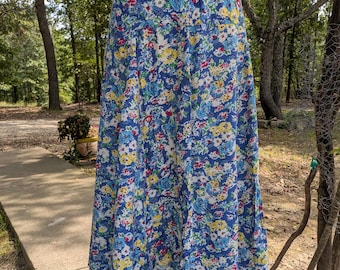 Vintage Midi Flower Skirt | 6