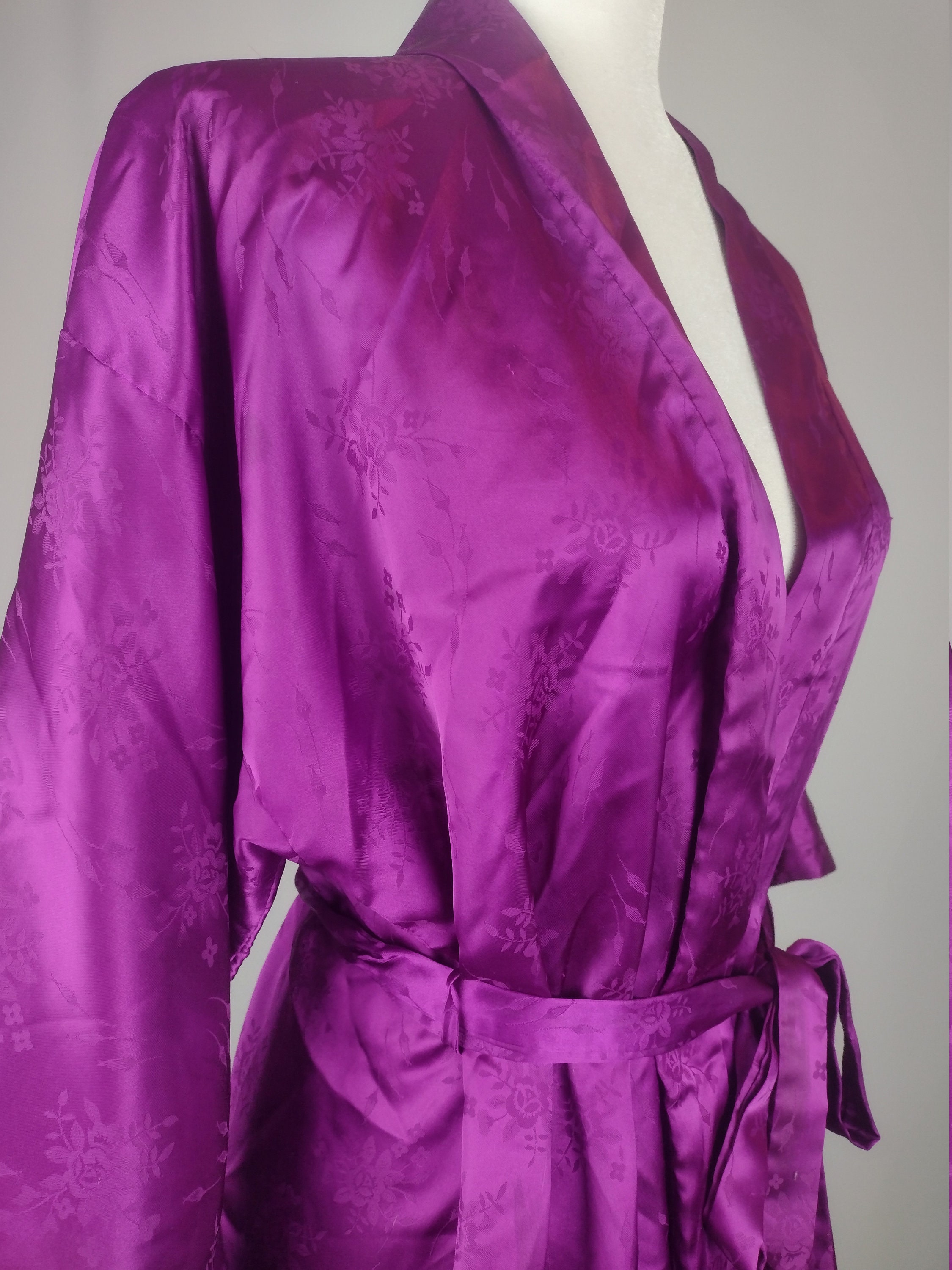 80s希少California Dynasty Vintage robe 花柄 - メルカリ