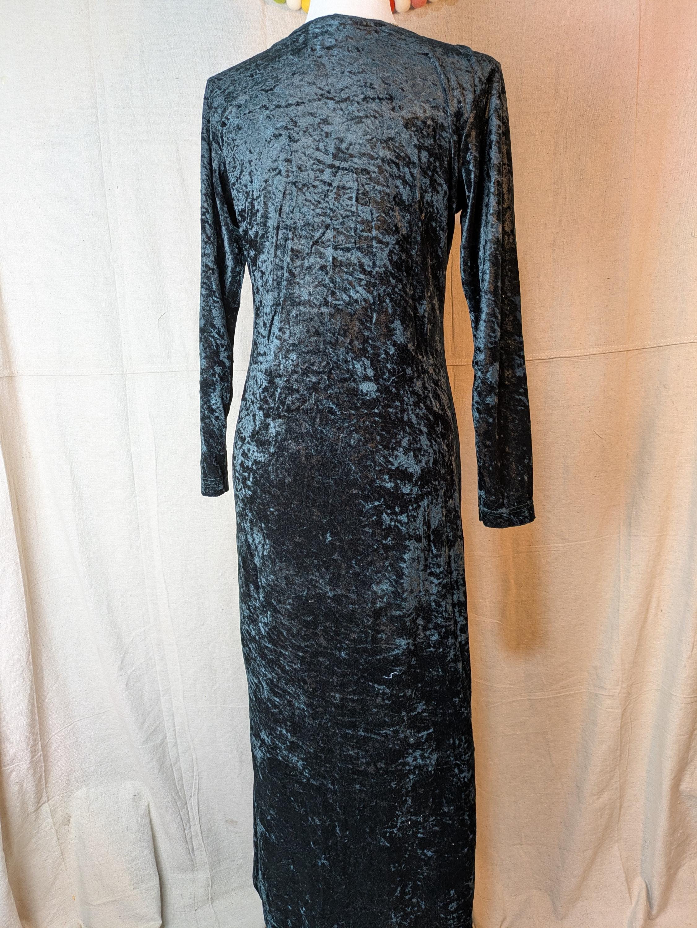 sage green dress petite Beaded Halter Blouson Long In Sage, / Petite / 16 Curvy Dress main image 0