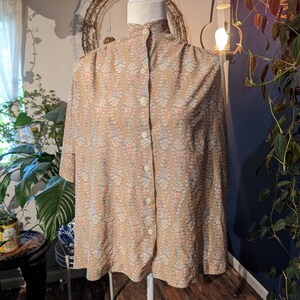 Vintage Floral Blouse | 8