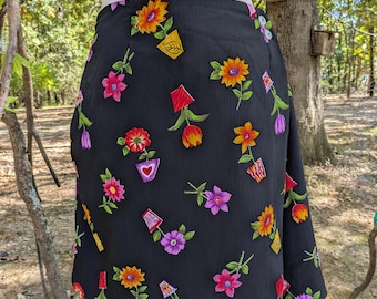Vintage Flower Pot Skort | 10