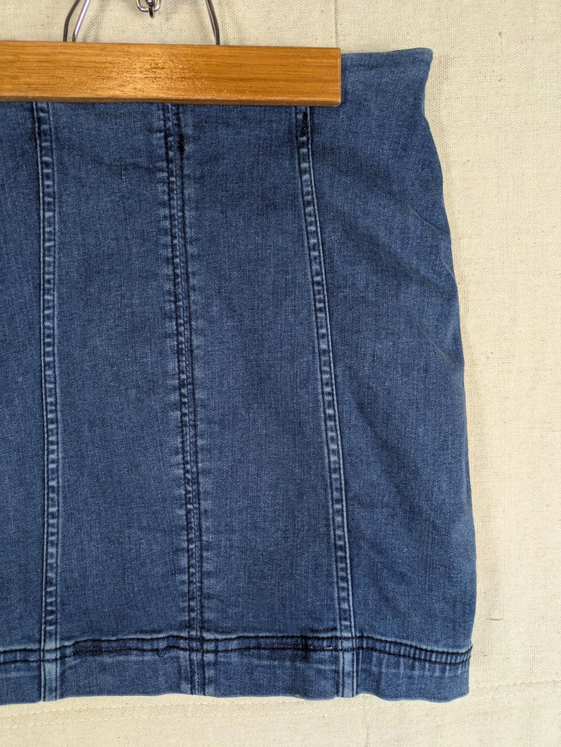 Free People Denim Mini Skirt | 2 image 4