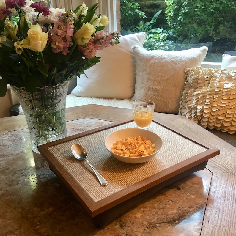 LINEN 91 Lap TRAY Quality Bean Bag Bed Breakfast Dinner Etsy