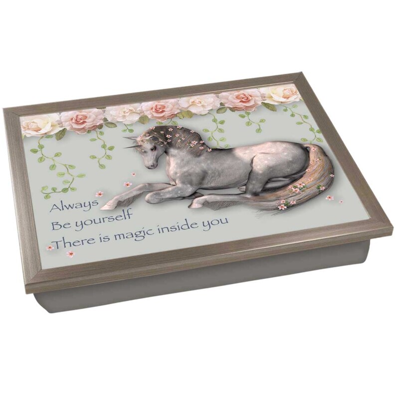 UNICORN SITTING Lap Tray Desk Children's Kids Quality Etsy