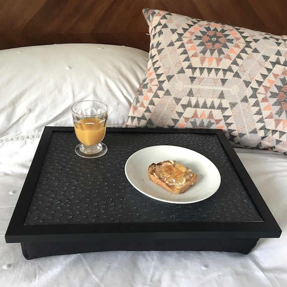 OSTRICH 21 Black Lap Tray: High Quality Bean Bag Cushion Tray, Breakfast in  Bed, TV Dinner, Laptop, Pillow Laptop Tray Table Desk 