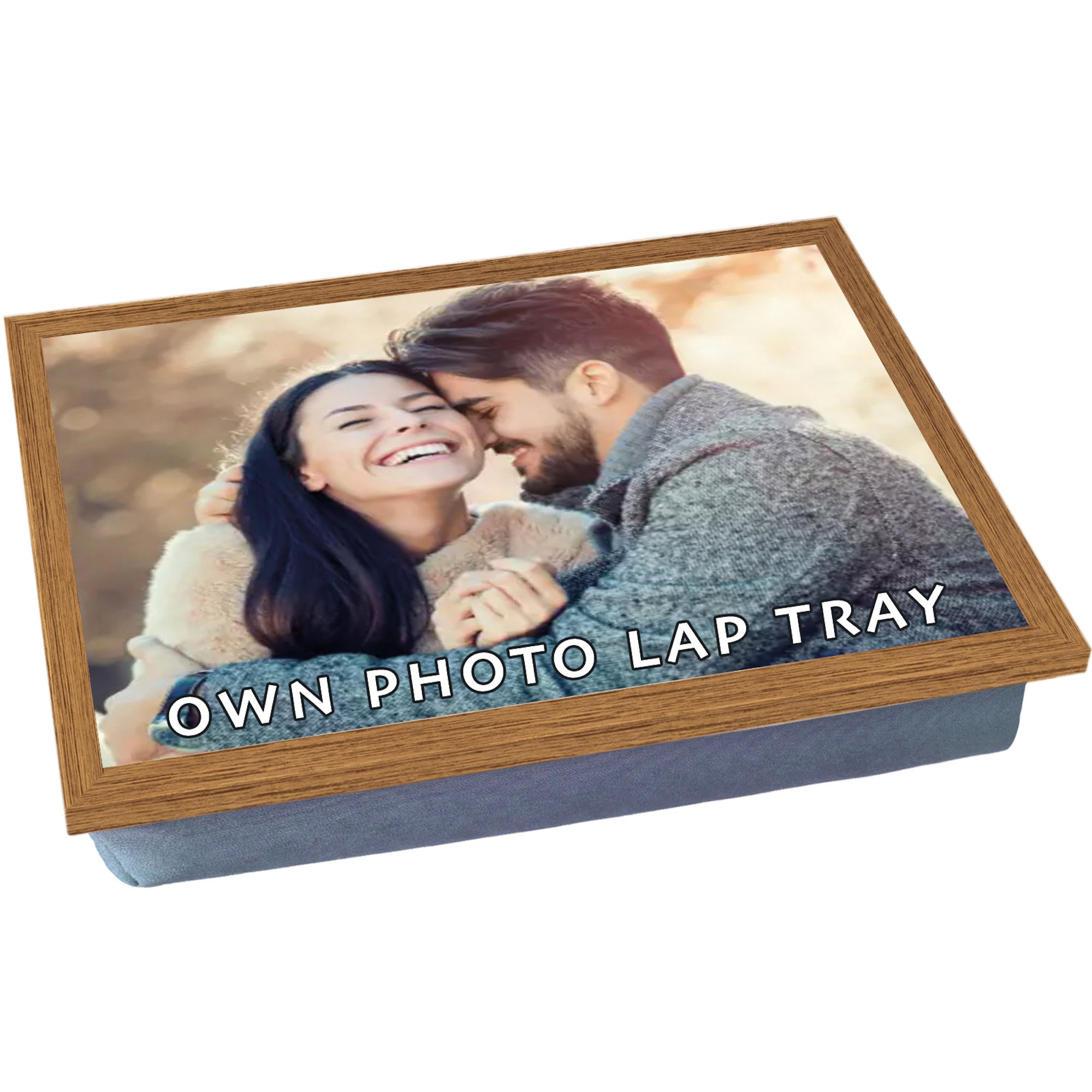PERSONALISED LAP TRAYS Customise With Your Own Photo High Quality Bean Bag Cushion Dinner Tray for Eating or Padded Laptop Lap Desk Etsy