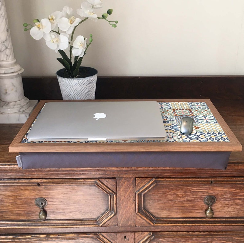 Bright LARGE Laptop Lap Tray Desk Quality Laptop Bean Bag Etsy