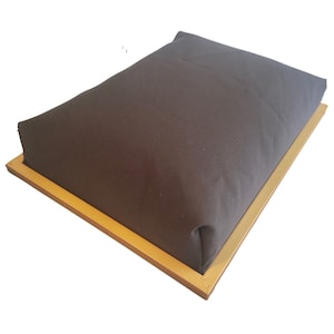 LINEN 72 Wood Lap TRAY: High Quality Bean Bag Cushion, Breakfast in Bed, TV Dinner, Laptop, Pillow Tray Table Desk image 10