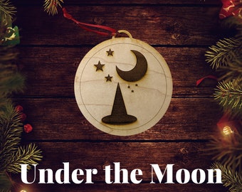 Under the Moon Witchy Ornament