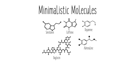 Molecule Temporary Tattoos Variety Pack - Etsy
