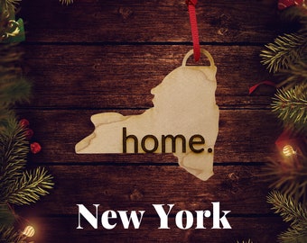 New York Ornament / State Ornament / Home Ornament