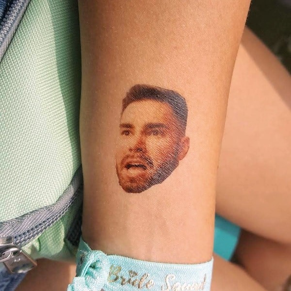 Custom Temporary Tattoo Etsy