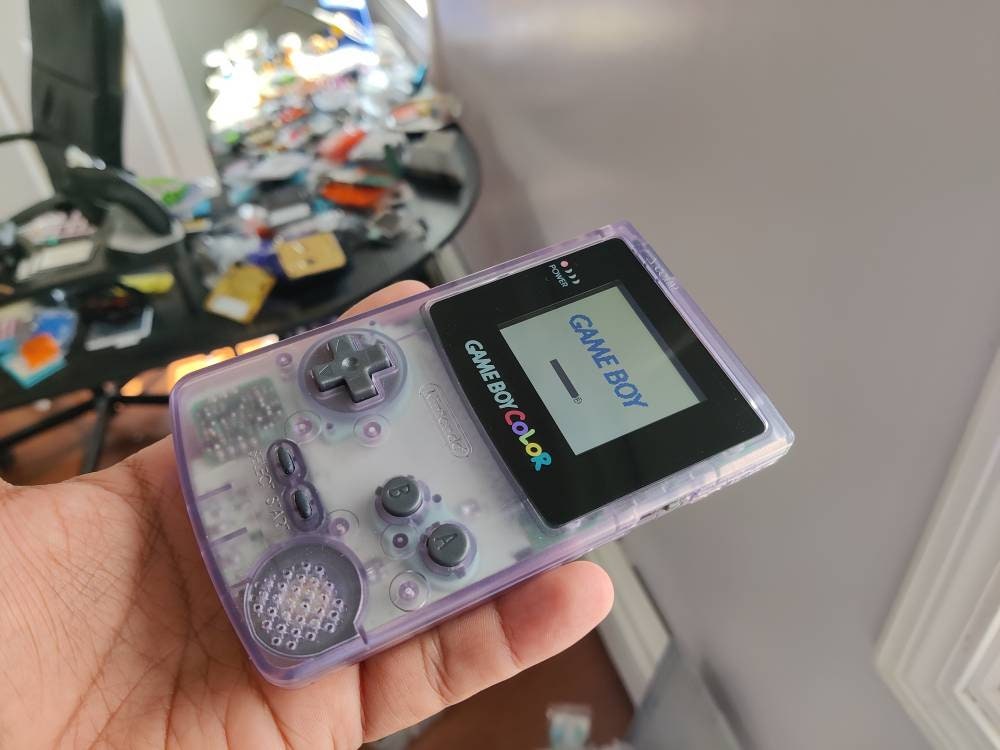 Gameboy Color Clear Atomic Purple Backlight Console -  Canada