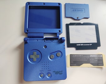 GameBoy Advance SP Classic Blue Groudon Replacement Housing Shell For GBA SP