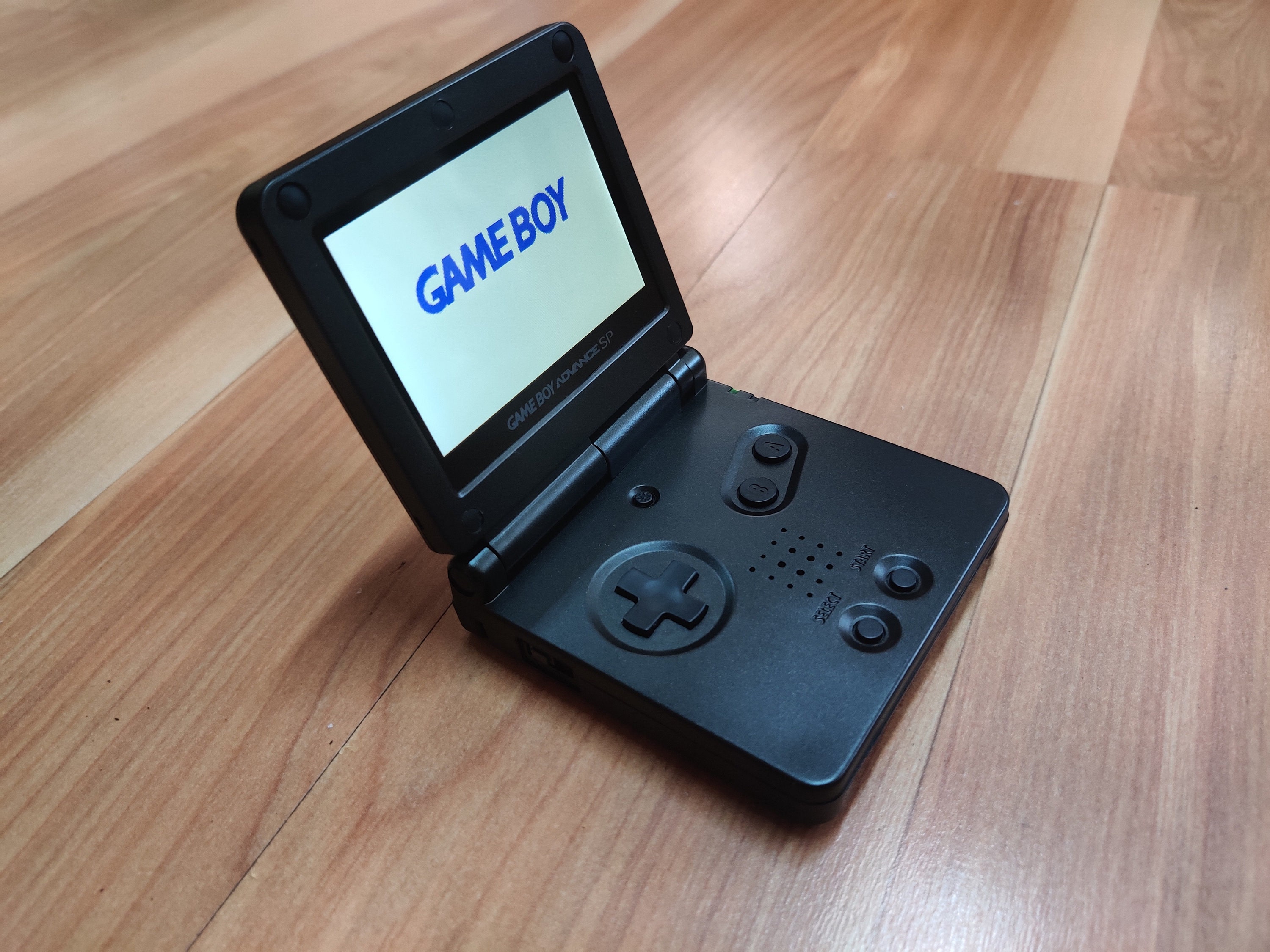 Ovenstående kort Demon Play Gameboy Advance SP Solid Black Color AGS IPS Screen Mod With - Etsy