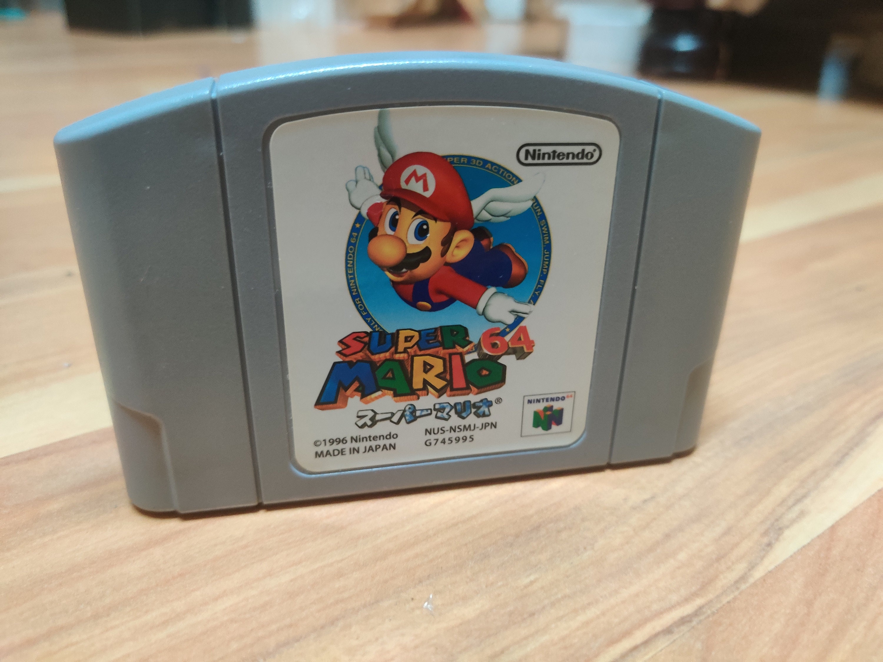 Super Mario 64 Nintendo 64 Japanese Version with Box N64 Japan Game