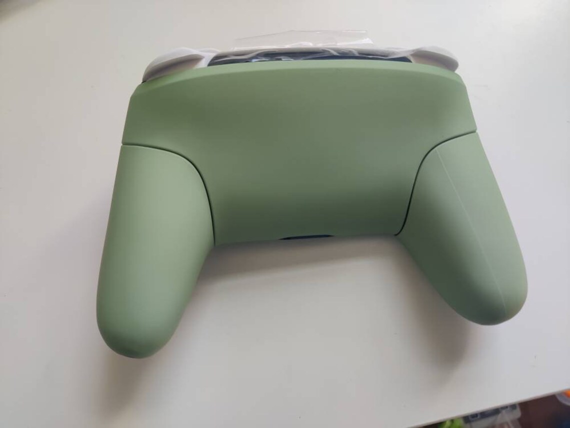 Switch Pro Controller Custom Shell Custom Nintendo Switch Pro Controller Matcha Green Replacement Shell ...