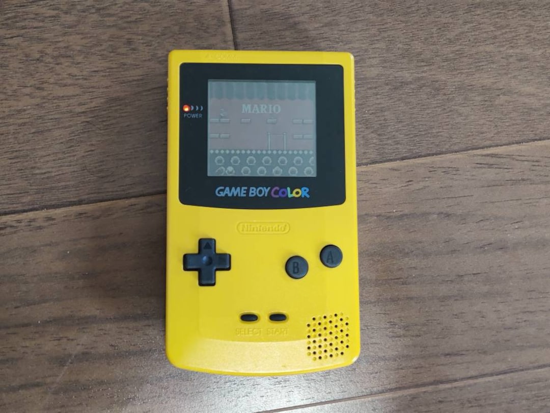 Coque de remplacement complète pour Nintendo Gameboy GBC Jaune